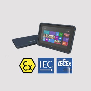 IECEx Zone 1 approved Intrinsically Safe Tablet