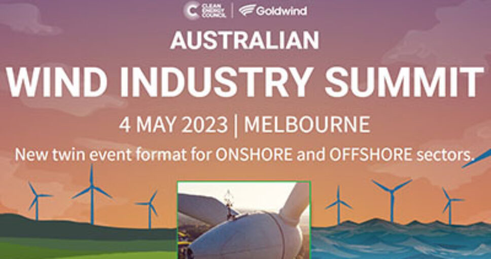 Rom-Control Speaks at the Australian Wind Industry Summit in May 2023